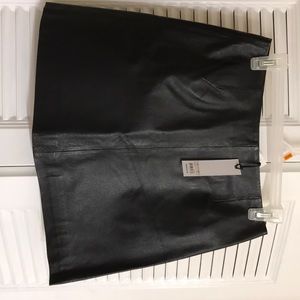 Leather skirt